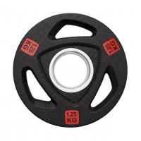 Диск 51 мм. NEO обрезиненный с 3-мя хватами 1,25 кг, VictoryFit VF-ST510125