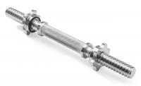 Гриф для гантелей  25 мм. Длина 350 мм. прямой (под гайку) VictoryFit VF-S2535-B2