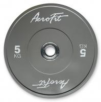 Бамперные диски для кроссфита, цветные 5кг Aerofit AFBDC