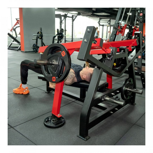 Грудной жим лежа на свободных весах Protrain PP128 от магазина Perfect Trainers