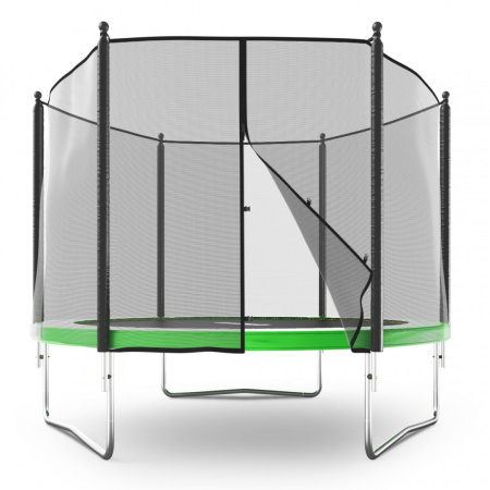 Батут с сеткой Unix line Simple 10 ft Green (outside) от магазина Perfect Trainers