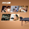 Массажный стол Unix Стандарт / Standard 3 секции черный от магазина Perfect Trainers