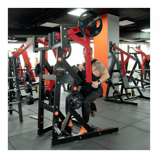 Гребная тяга на свободных весах Protrain PP125 (черно-красный) от магазина Perfect Trainers