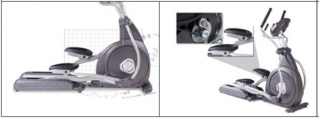 Эллиптический тренажер Spirit Fitness CE800ENT от магазина Perfect Trainers