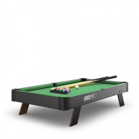 Игровой стол Unix Line Мини Бильярд настольный (88х47 cм) Black от магазина Perfect Trainers