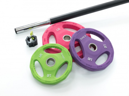 Памп-штанга 20 кг Original FitTools PRO-04 от магазина Perfect Trainers