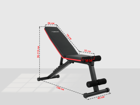 Скамья силовая универсальная Unix Fit Bench 110 от магазина Perfect Trainers