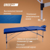 Массажный стол Unix Мастер / Master 2 секции синий от магазина Perfect Trainers