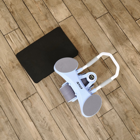 Тренажёр для пресса AB Roller SND голубой с ковриком  45 х 30 x 3.5 cм от магазина Perfect Trainers