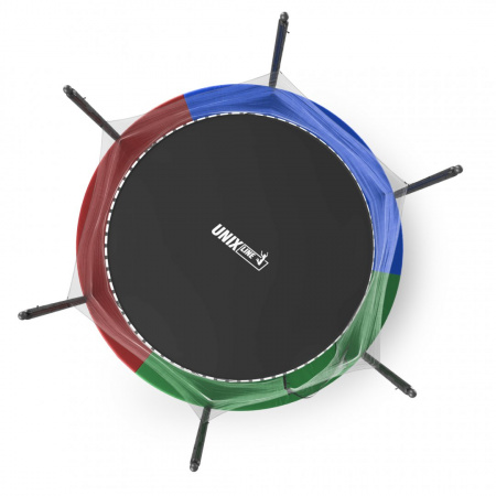 Батут с сеткой Unix line Simple 10 ft Color (inside) от магазина Perfect Trainers