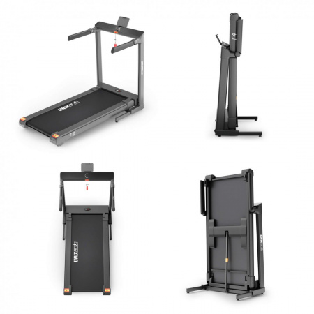 Беговая дорожка Unix Fit Hi-tech F4 космический серый от магазина Perfect Trainers