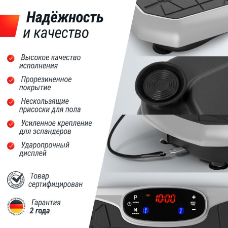 Виброплатформа Unix Fit Edge 2D Grey от магазина Perfect Trainers