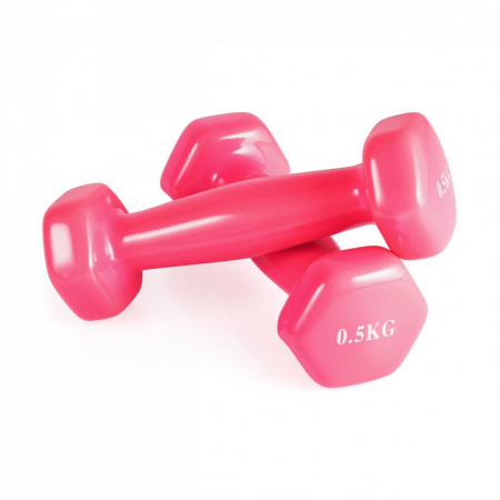 Гантель неразборная 0,5 кг. винил (2 штуки) VictoryFit VF-DV005-2 от магазина Perfect Trainers