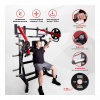 Наклонный грудной жим на свободных весах Protrain PP101 (черно-красный) от магазина Perfect Trainers