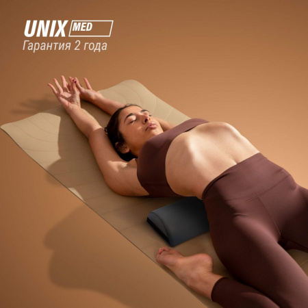 Полувалик массажный Unix 70 см черный от магазина Perfect Trainers