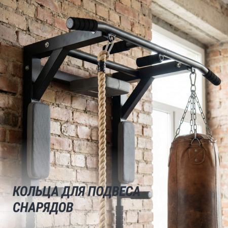 Турник настенный 3 в 1 Unix Fit для подтягиваний / Pull up 200 от магазина Perfect Trainers