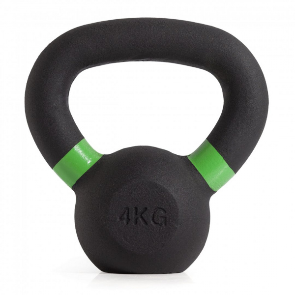 Гиря чугунная с цветным кольцом 4 кг (модель: К-3) VictoryFit VF-KCR040 от магазина Perfect Trainers