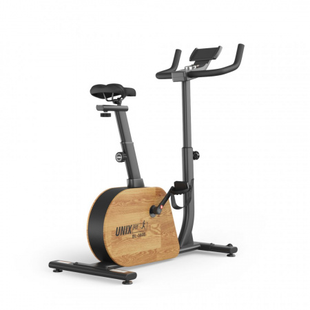 Велотренажер генераторный Unix Fit BL-380E деревянный / Wood от магазина Perfect Trainers