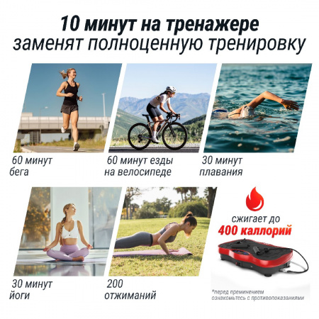Виброплатформа Unix Fit Intensive 2D Red от магазина Perfect Trainers