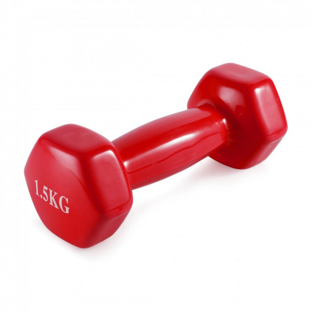 Гантель неразборная 1,5 кг. винил VictoryFit VF-DV015 от магазина Perfect Trainers