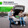 Ворота футбольные Unix Line стальные 120x80 см переносные, 2 шт. от магазина Perfect Trainers