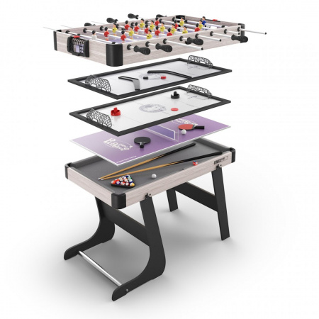 Игровой стол складной Unix Line Трансформер 5 в 1 (108х59 cм) от магазина Perfect Trainers