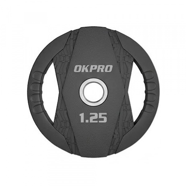 Диск олимпийский обрезиненный 1,25 кг OKPRO от магазина Perfect Trainers