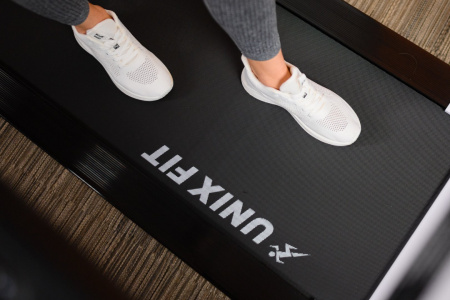 Беговая дорожка Unix Fit Hi-tech F2 Плюс / Plus арктический лед от магазина Perfect Trainers