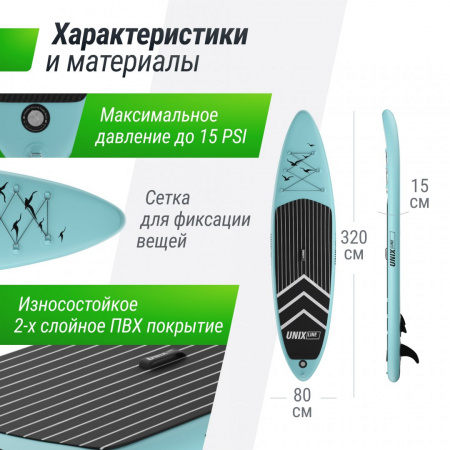 SUP-борд Unix Line Night Jungle (320 см) от магазина Perfect Trainers