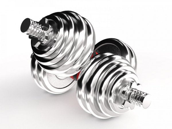 Набор гантелей Unix Fit в кейсе 30 кг от магазина Perfect Trainers