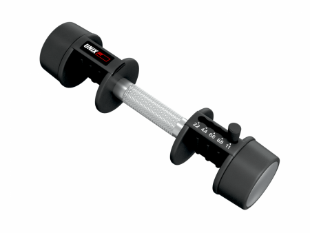 Гантель со ступенчатой регулировкой Unix Fit 11 кг красная от магазина Perfect Trainers