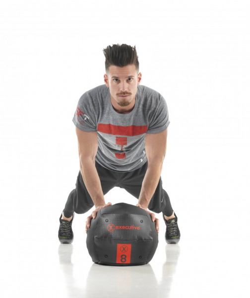 Утяжеленный мяч wall ball 12 кг KWell от магазина Perfect Trainers