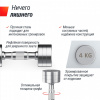 Гантель Unix Fit Pro круглая хромированная 4 кг, 2 шт. от магазина Perfect Trainers