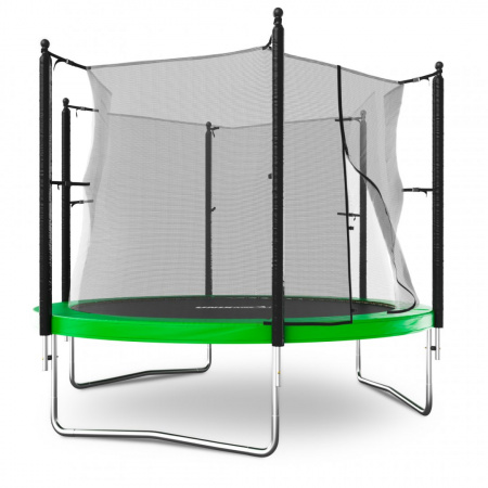 Батут с сеткой Unix line Simple 10 ft Green (inside) от магазина Perfect Trainers