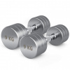 Гантель Unix Fit Pro круглая хромированная 9 кг, 2 шт. от магазина Perfect Trainers