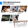 Массажный стол Unix Serenity 3 Section Grey от магазина Perfect Trainers