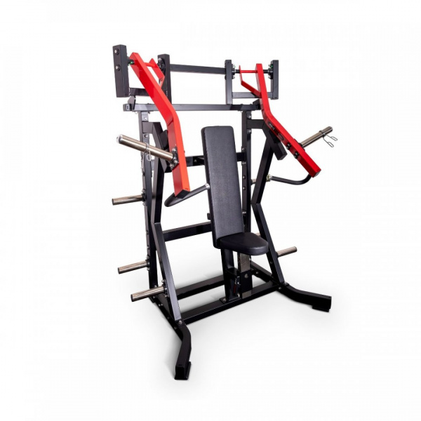 Наклонный грудной жим на свободных весах Protrain PP101 (черно-красный) от магазина Perfect Trainers
