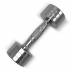 Гантель Unix Fit Pro круглая хромированная 4 кг / шт. от магазина Perfect Trainers