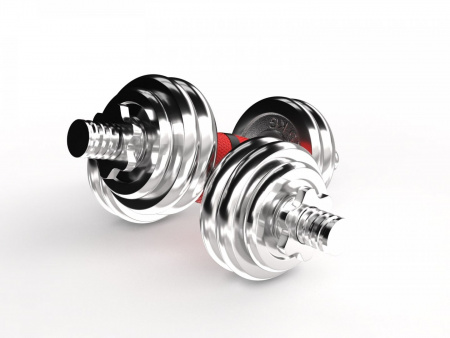 Набор гантелей Unix Fit в кейсе 15 кг от магазина Perfect Trainers