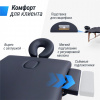 Массажный стол Unix Standard 3 Section Black от магазина Perfect Trainers
