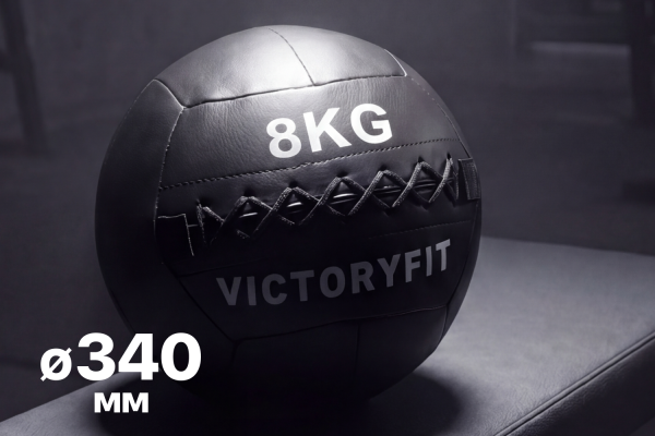 Мяч тренировочный (Wall Ball) 8 кг VictoryFit VF-WBA080 от магазина Perfect Trainers
