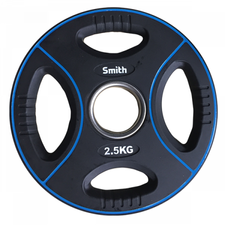 Диск для штанги Smith PUWP12-2,5 полиуретановый, 2,5кг от магазина Perfect Trainers