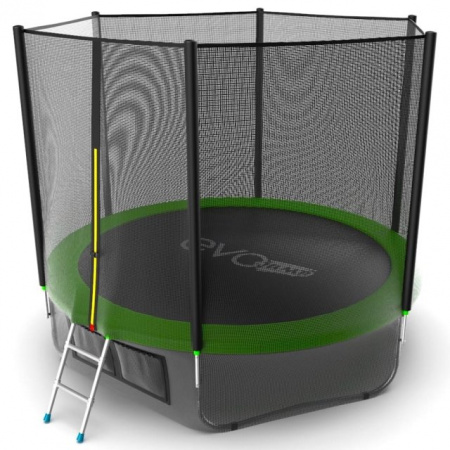 Батут Evo Jump External 10ft green + нижняя сеть от магазина Perfect Trainers
