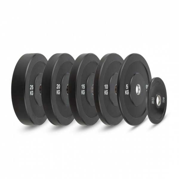 Диск бамперный 51 мм, обрезиненный 5 кг, VictoryFit VF-D51050 от магазина Perfect Trainers