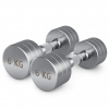 Гантель Unix Fit Pro круглая хромированная 6 кг, 2 шт. от магазина Perfect Trainers