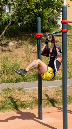 Подвесные петли FT для выполнения упражнений на турнике Original FitTools FT-ABSLINGS от магазина Perfect Trainers