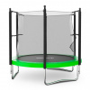 Батут с сеткой Unix line Simple 8 ft Green (inside) от магазина Perfect Trainers