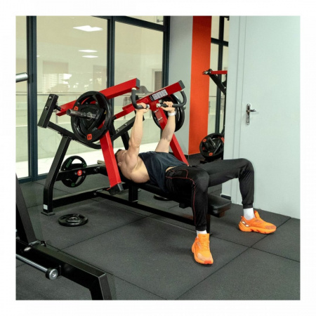 Грудной жим лежа на свободных весах Protrain PP128 от магазина Perfect Trainers