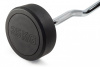 Штанга неразборная обрезиненная 25 кг. Изогнутый гриф. VictoryFit VF-DX5250 от магазина Perfect Trainers
