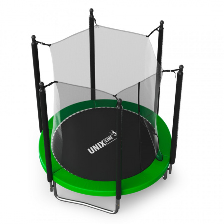 Батут с сеткой Unix line Simple 6 ft Green (inside) от магазина Perfect Trainers